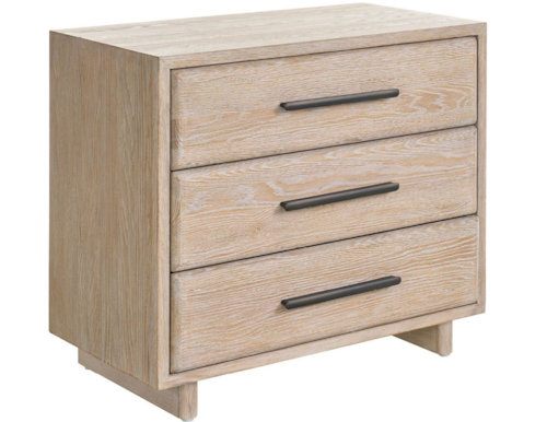 Desert Three Drawer Nightstand