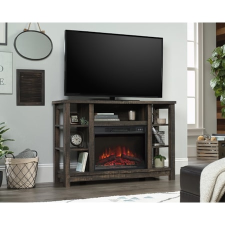 Fireplace TV Stand Credenza