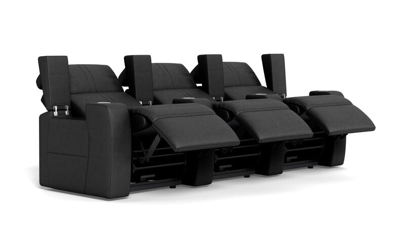 Palliser Flicks Flicks 3-Seat Straight Theater Seating