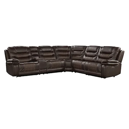 Dual-Power L-Shaped Sectional