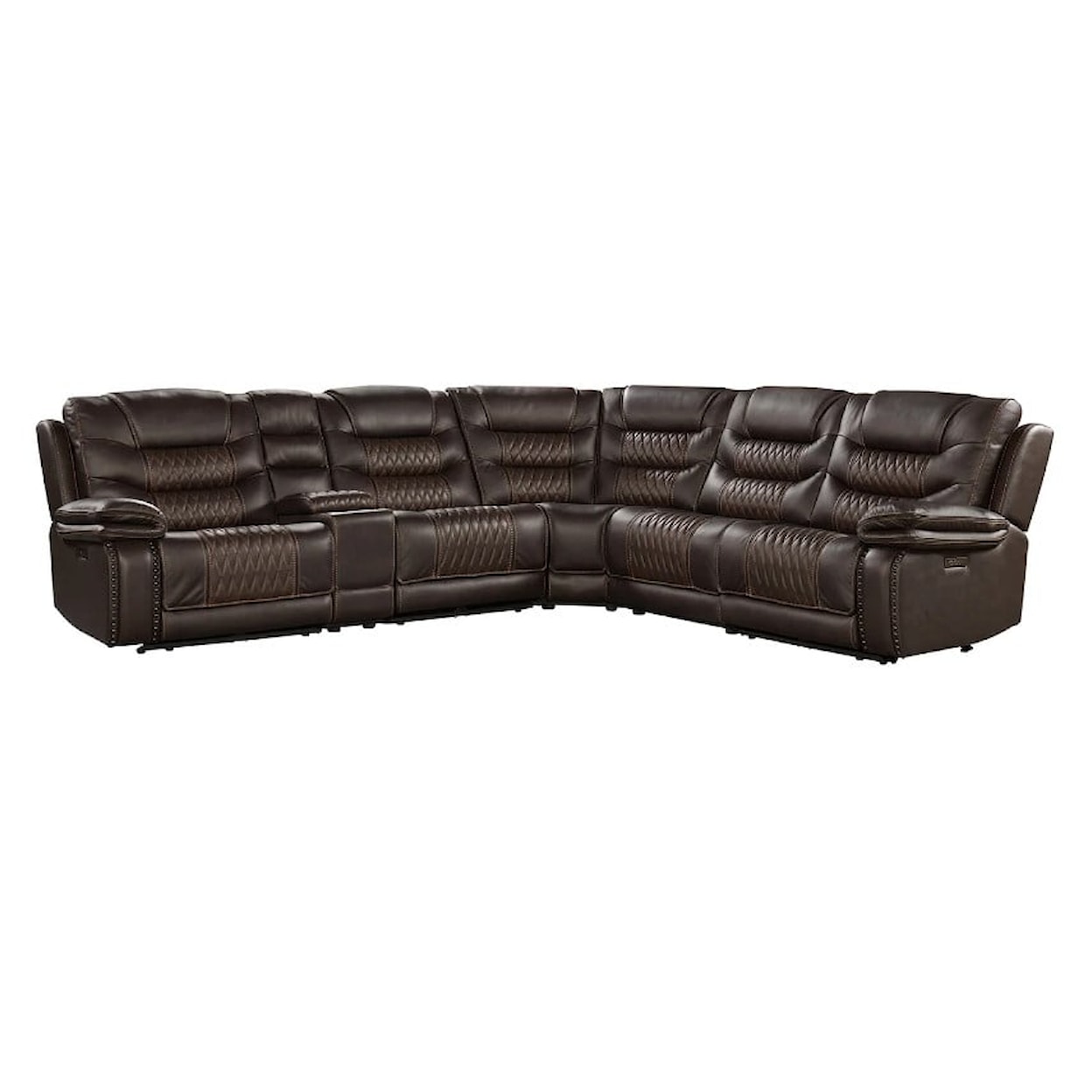 Intercon Cody Dual-Power L-Shaped Sectional
