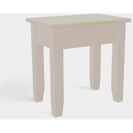 Customizable Atwood Chairside Table