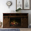 Legends Furniture Farmhouse 66" Fireplace Console