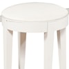 Samuel Lawrence Bella White Vanity Stools/Vanity Chairs