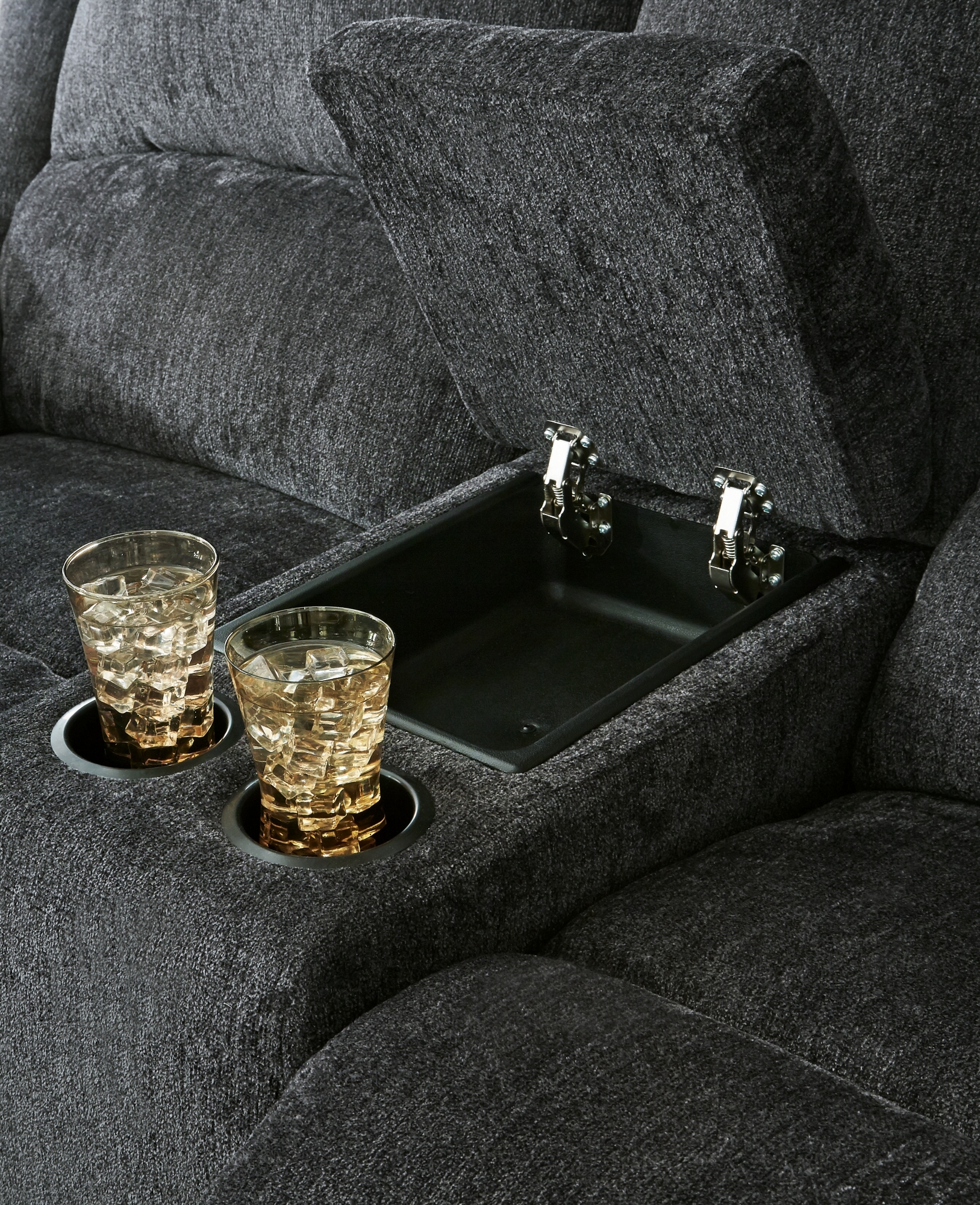 Dbl Rec Loveseat W/console