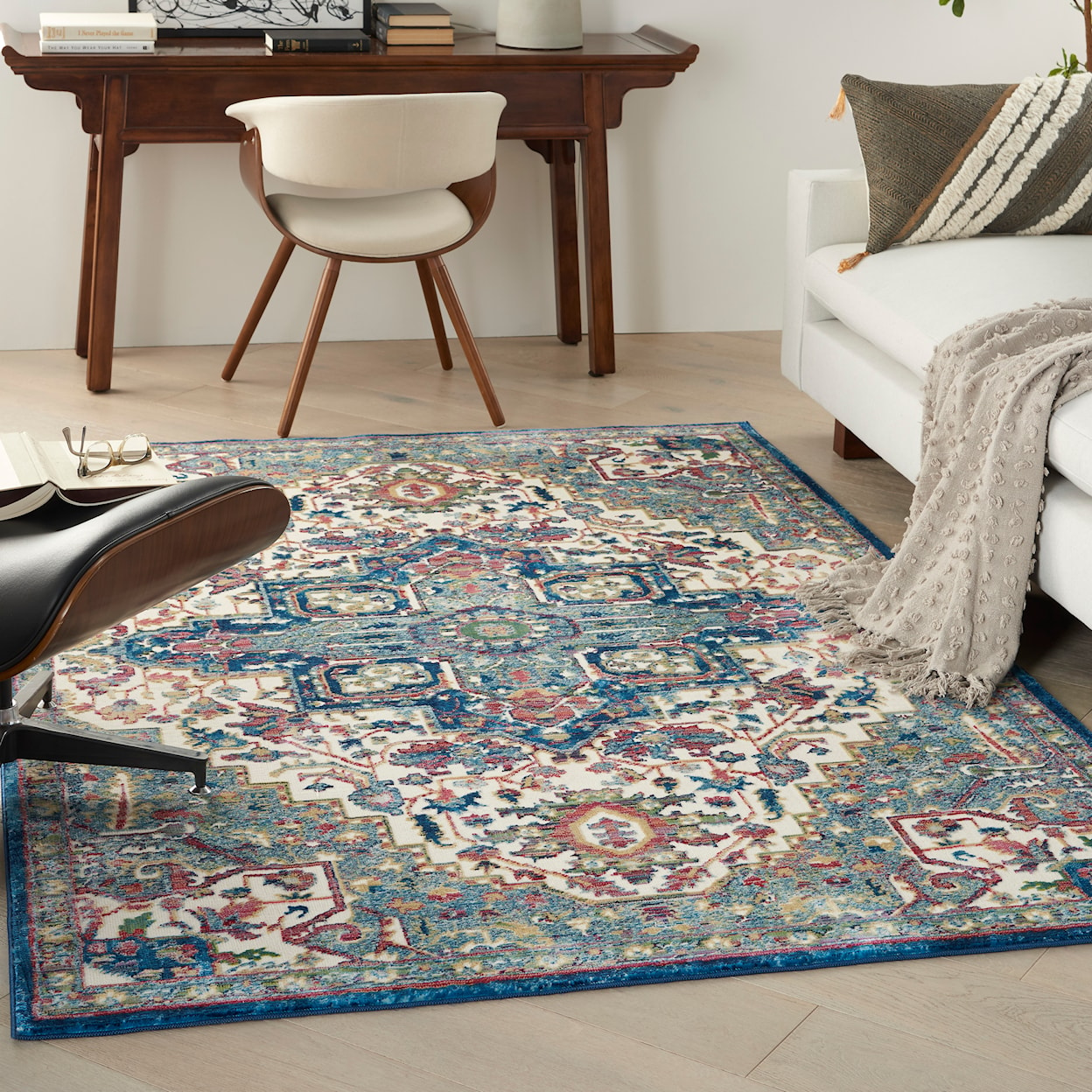 Nourison Ankara Global 5'3" x 7'6"  Rug