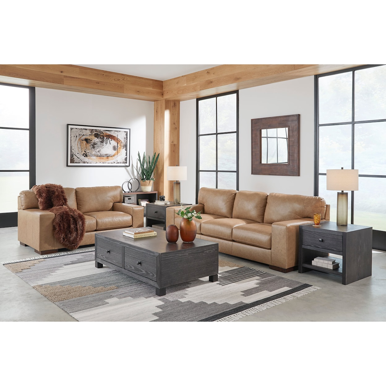 Ashley Furniture Signature Design Lombardia Living Room Set