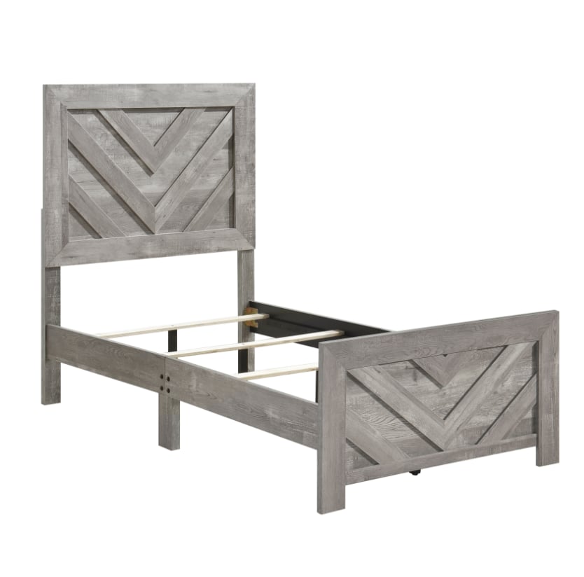 Homelegance Corbin Twin Panel Bed in a Box