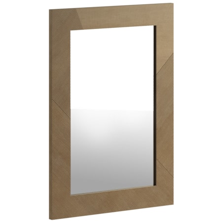 Loft Rectangular Beaded Mirror