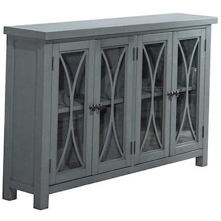 4-Door Accent Cabinet