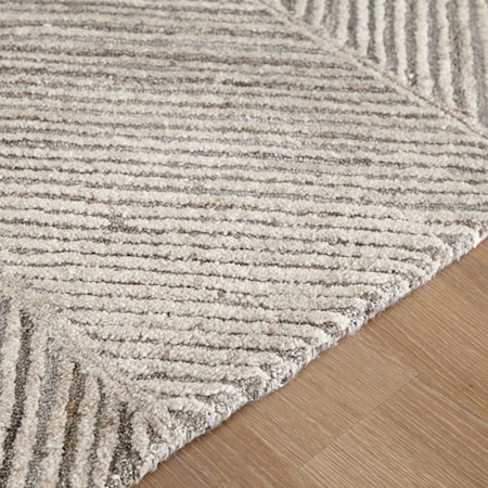 Leaford Taupe/Brown/Gray Medium Rug