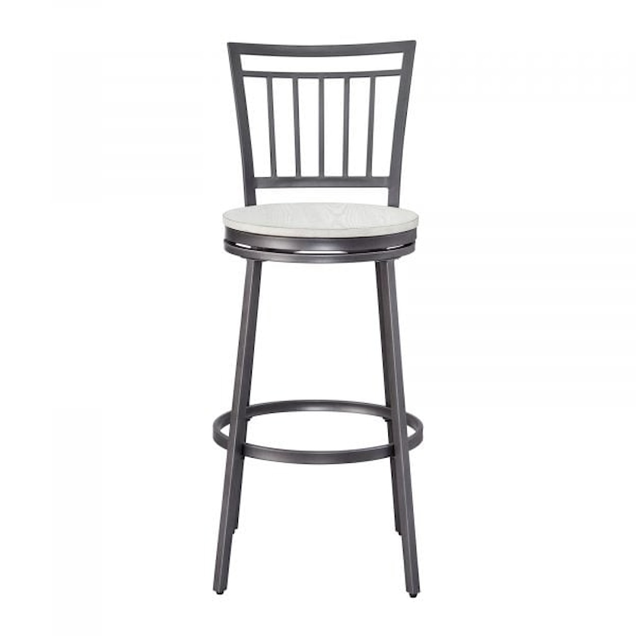American Woodcrafters Metal Barstools Barstool with Metal Back