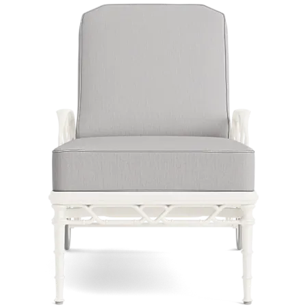 Adjustable Cushioned Chaise Lounge w/Wheels