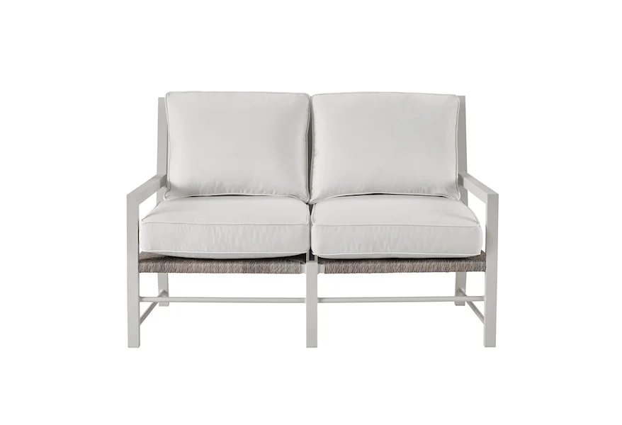Coastal Living Outdoor Outdoor Tybee Loveseat by Universal at Zak's Home