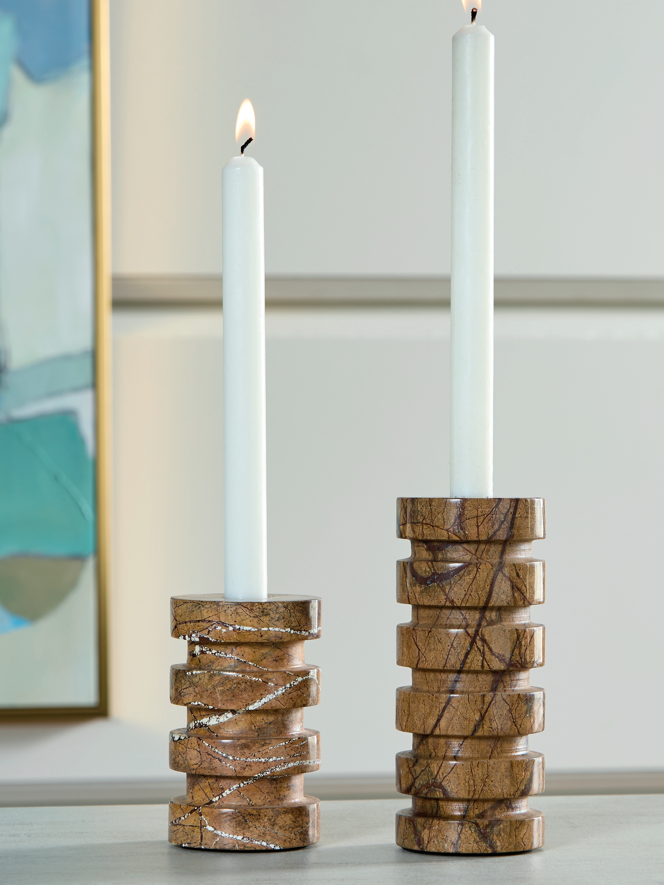 Signature Design by Ashley Emsleyfield Candle Holder Set