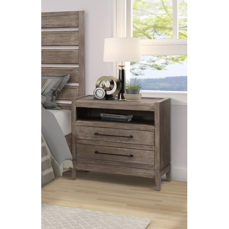 2-Drawer Nightstand