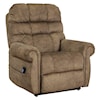 Signature Design by Ashley Mopton Power Lift Recliner