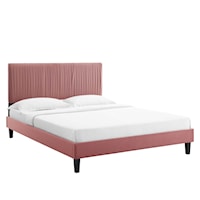 Performance Velvet Twin Platform Bed