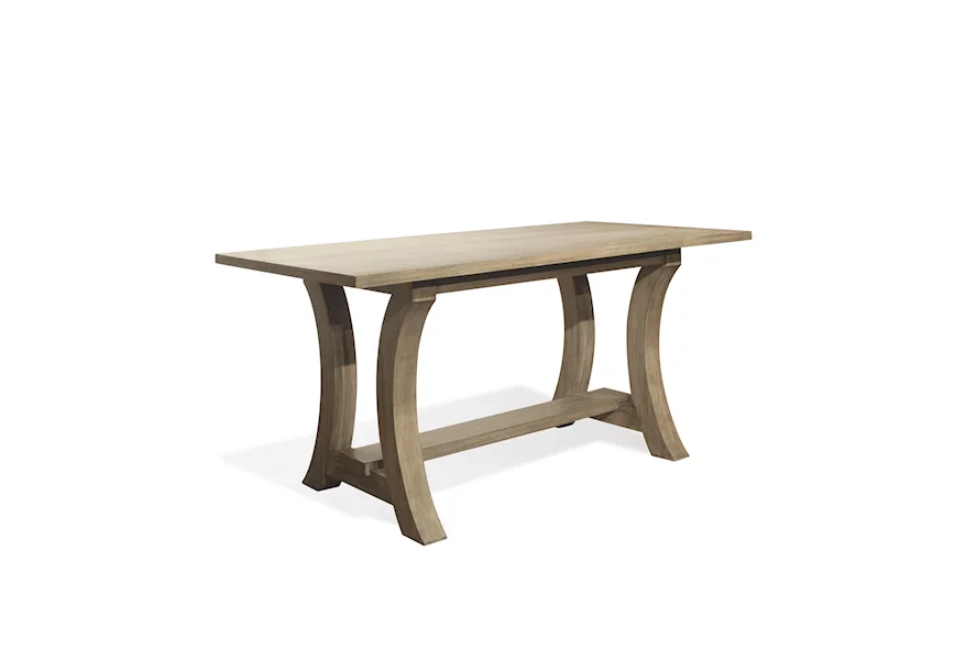 Sophie 76-Inch Counter Height Table by Riverside Furniture at Sheely's Furniture & Appliance
