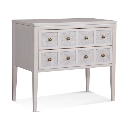 Transitional 2-Drawer Accent Chest