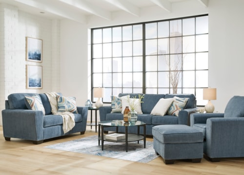 Contemporary 4-Piece Living Room Set