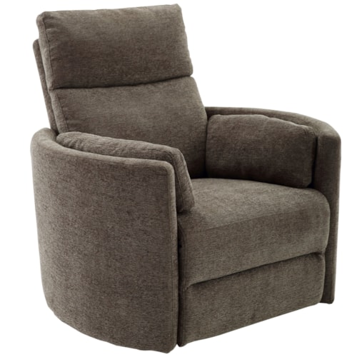 Casual Power Swivel Glider Recliner with USB Port