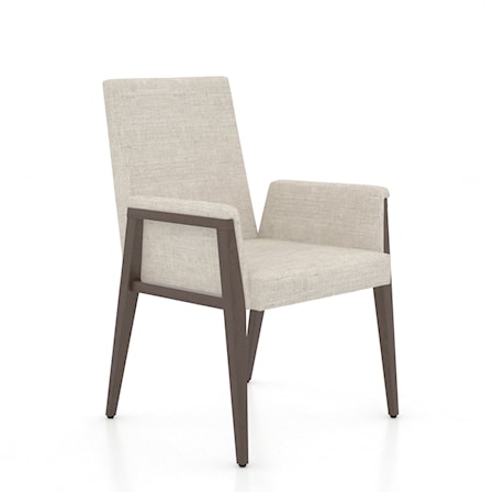 Contemporary Upholstered Chair with Minimalist Details
