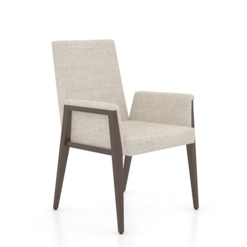 Contemporary Upholstered Chair with Minimalist Details