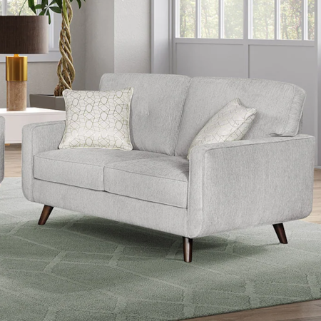 Button-Tufted Loveseat
