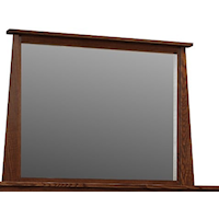 Transitional Square Mirror