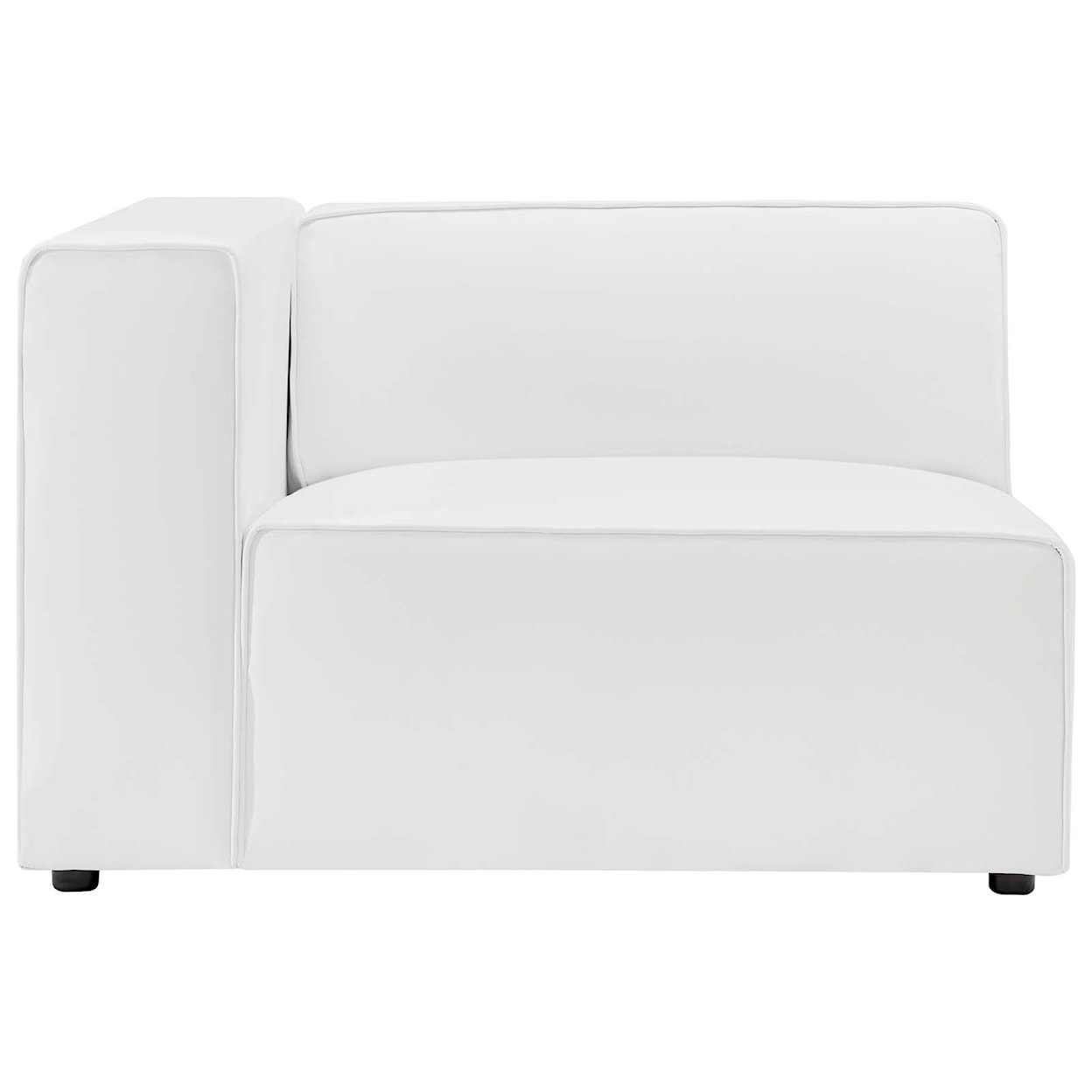 Modway Mingle Vegan and Ottoman Set