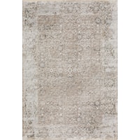 18" x 18" Corner Sample Taupe Square Rug