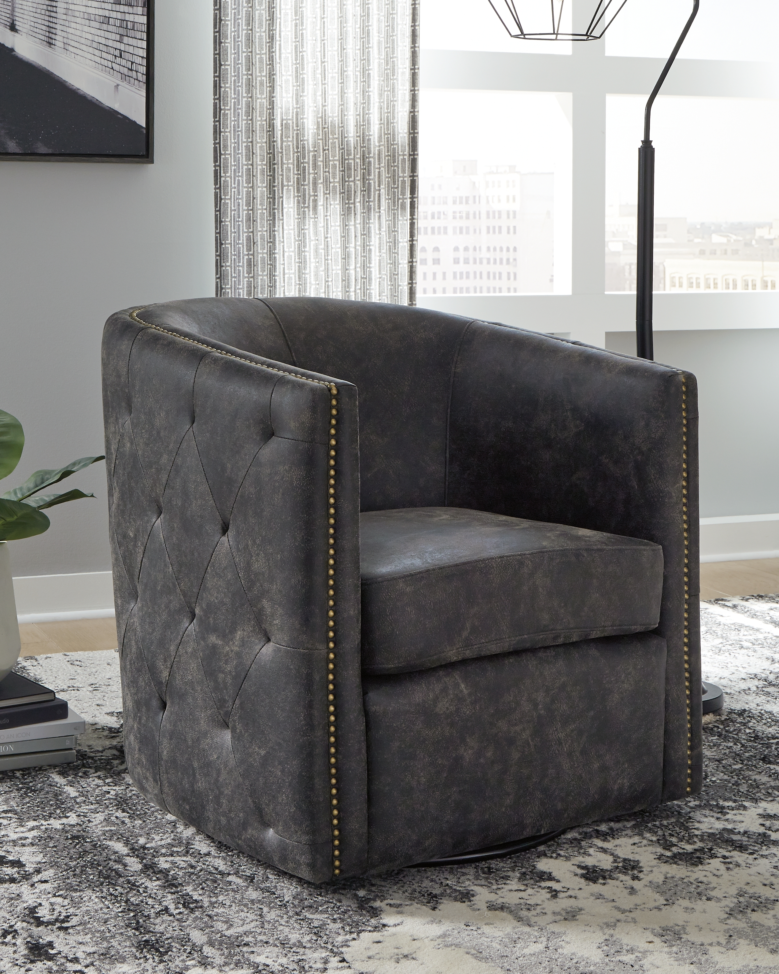 Signature Design by Ashley Brentlow Swivel Chair
