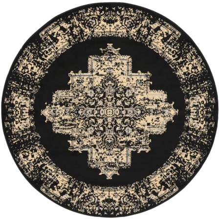 5'3" Round  Rug