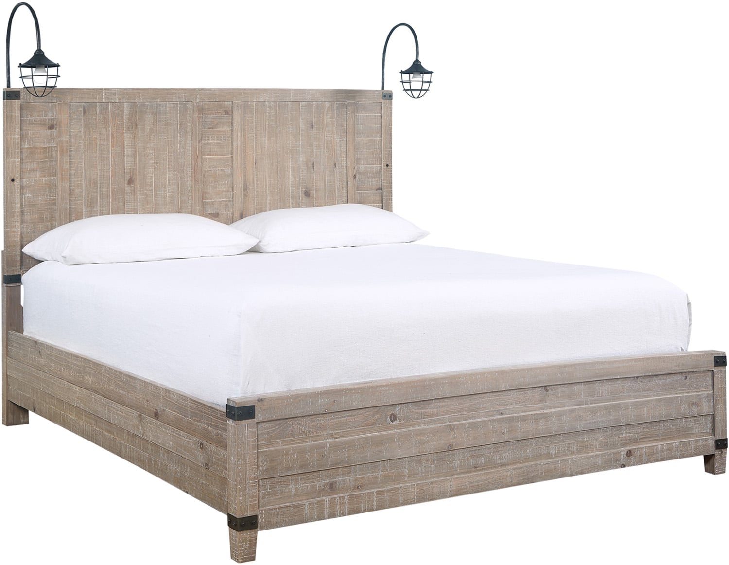 King Panel Bed