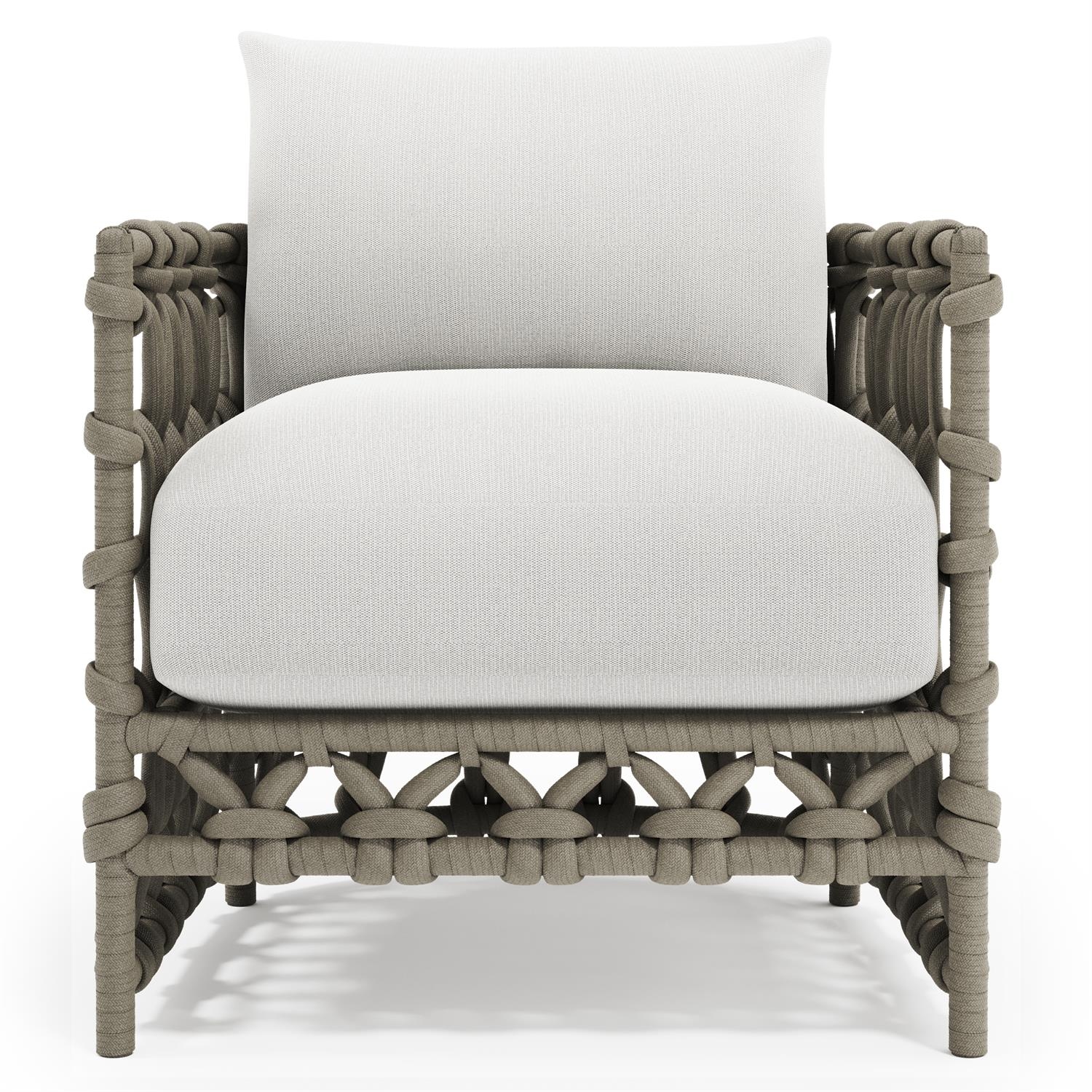 Open-Weave Outdoor Club Chair