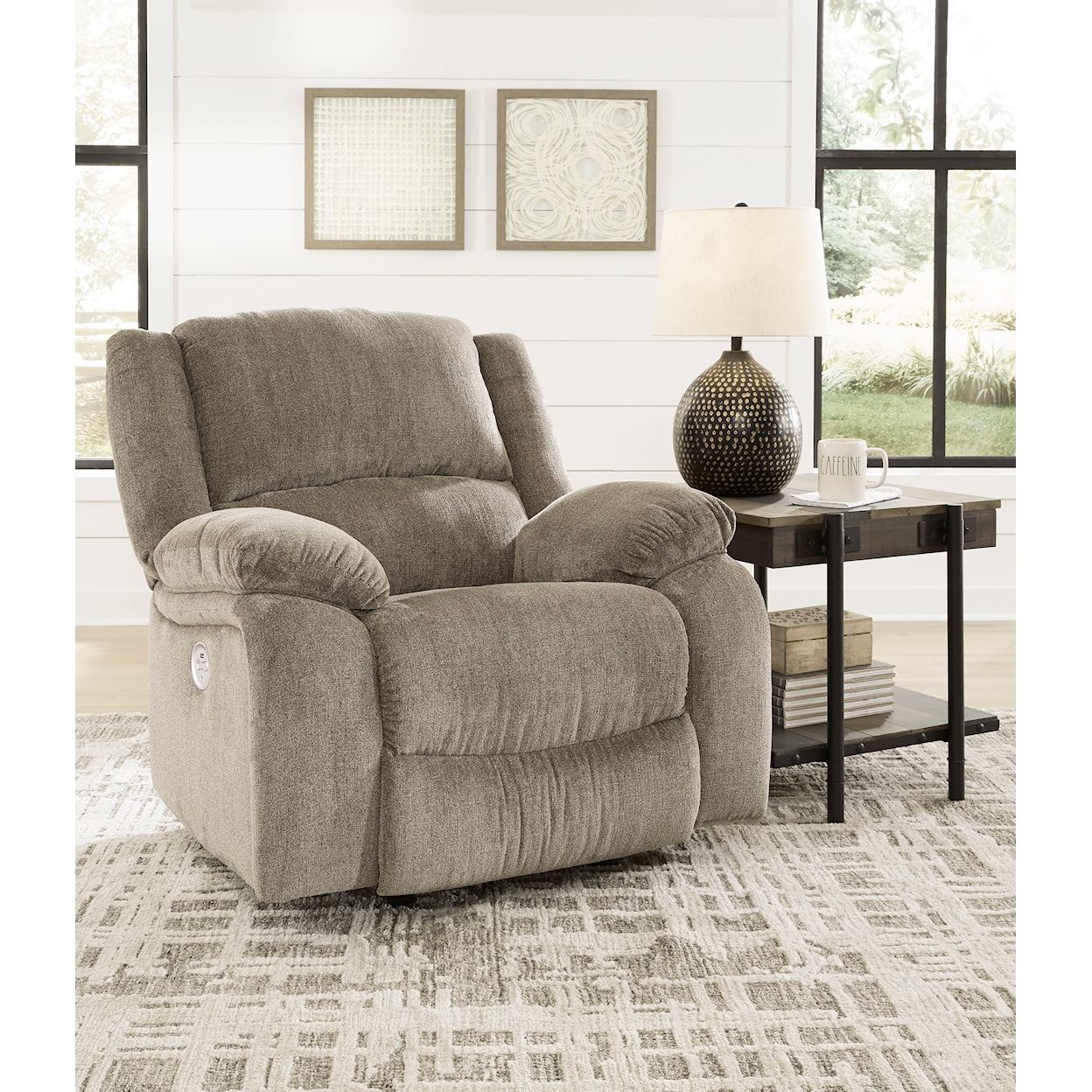 Signature Design by Ashley Furniture Draycoll Power Rocker Recliner