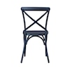 Liberty Furniture Vintage Series X-Back Dining Side Chair