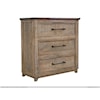 International Furniture Direct Comala  3-Drawer Bedroom Chest