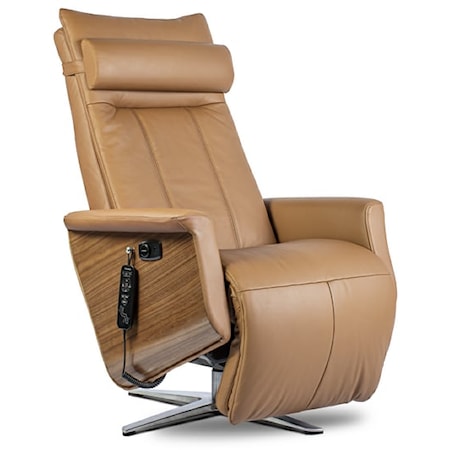 Contemporary Swivel Zero Gravity Power Recliner