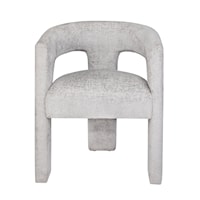 Gwen Upholstered Accent Chair - Grey