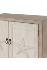 Powell Jindran Coastal Starfish 2-Door Cabinet