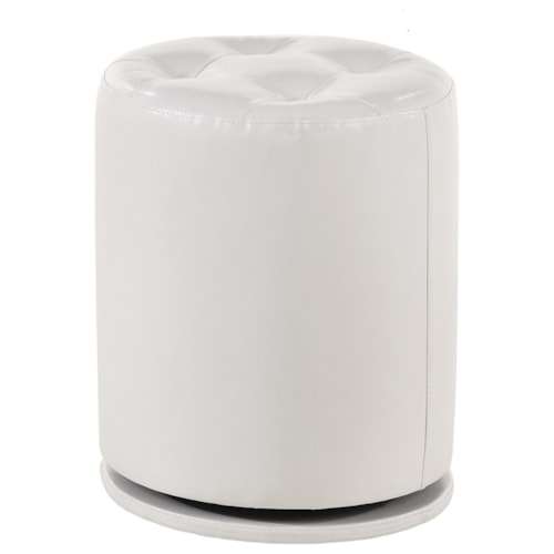 Upholstered Swivel Stool