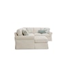 Craftmaster 917450BD 3-Pc Slipcover Sectional Sofa w/ LAF Chaise