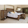 IFD International Furniture Direct Stone Brown King Bed