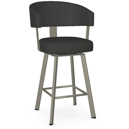 Upholstered Counter Height Swivel Stool