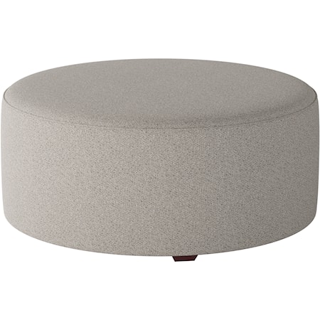 Round Cocktail Ottoman