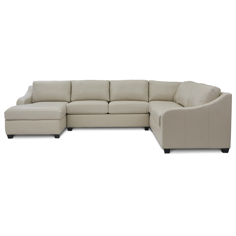 4-pc. L-Shape Sectional w/Storage Chaise