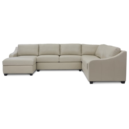 4-pc. L-Shape Sectional w/Storage Chaise