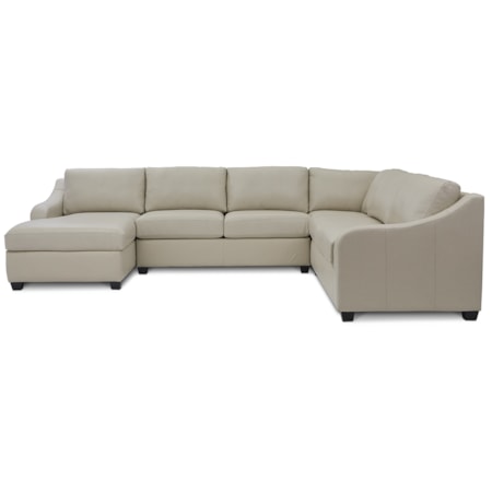 4-pc. L-Shape Sectional w/Storage Chaise